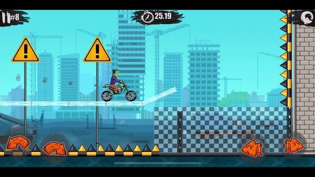 MOTO X3M Bike Racing Game - Gameplay Walkthrough Part 16 - Construction Yard 3 Stars(iOS, Android) смотреть онлайн