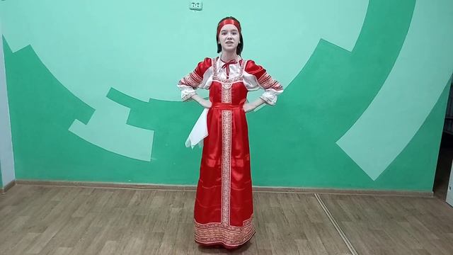 Жильцова Анастасия - Русская народная песня «Гуляю я» смотреть онлайн