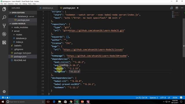 Learn ExpressJS -- Connect Database With ExpressJS API смотреть онлайн
