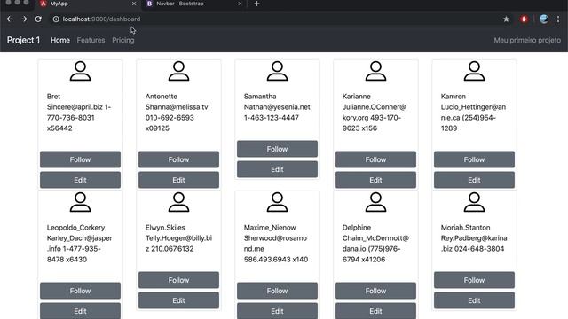 Como criar uma Navbar responsiva com Bootstrap 4 e Angular 8 смотреть онлайн