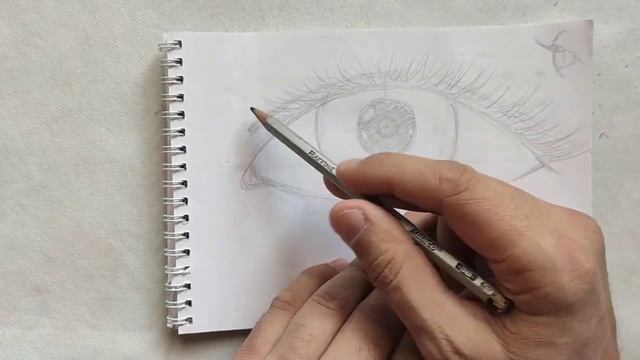 Рисуем глаз. Уроки для школьников. Урок 4-ый. смотреть онлайн