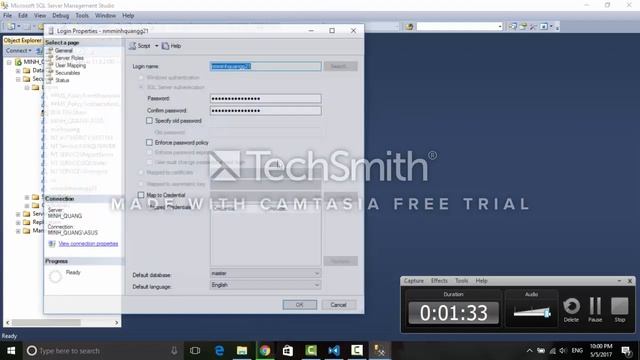 Client and server connection: SQL Server authentication mode in Sql Server смотреть онлайн