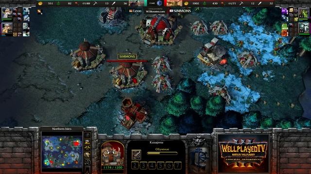 БЕЗУМНАЯ ИГРА ОТ SIMMONS: Warcraft 3 Reforged смотреть онлайн