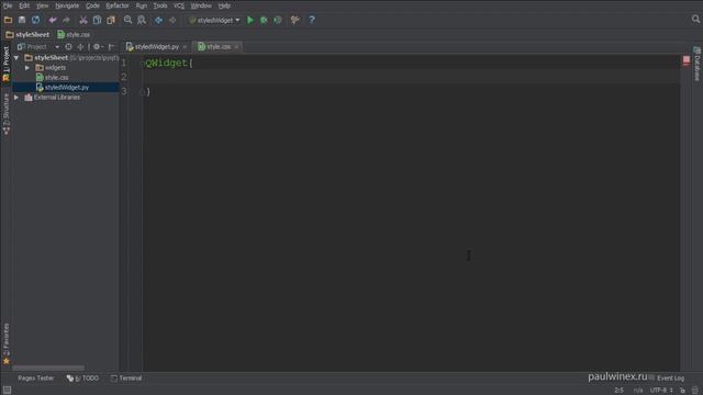 37 PyQt Framework Назначение стиля интерфейсу смотреть онлайн