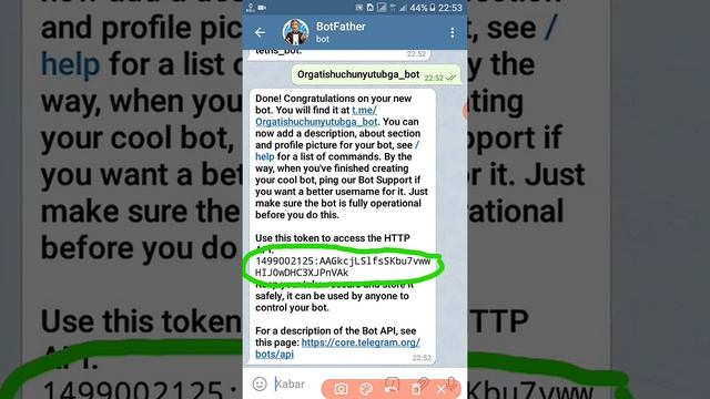 Nomersiz TELEGRAM Ochish BOT Tokeni orqali ro'yhatdan o'tish смотреть онлайн