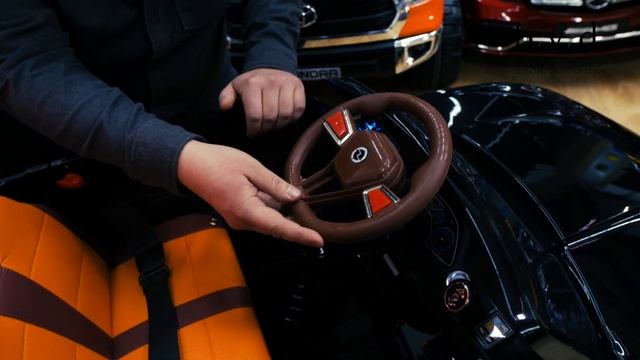 Детский электромобиль Mercedes-Benz PICKUP 4х4 - обзор