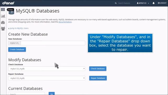 9) How to repair a MySQL database in cPanel by Gecko Websites смотреть онлайн