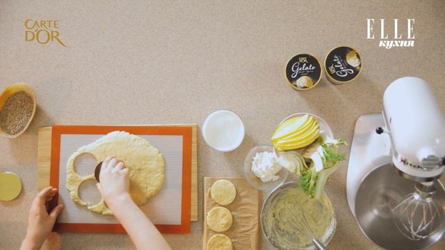 Фенхелевый мусс с сорбетом из манго и лимона | Простой, но изысканный летний десерт смотреть онлайн