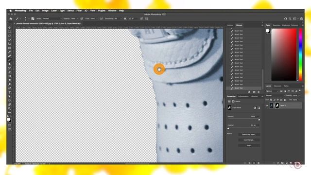 With Colour range | How to use colour range in Photoshop смотреть онлайн