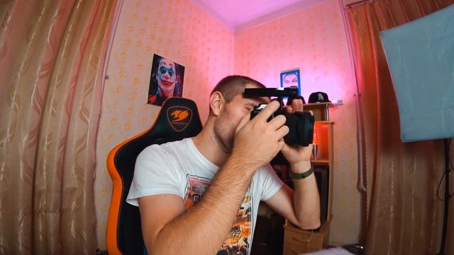 Клетка для Canon EOS M50. Компактная, крепкая клетка с ручкой. Смена аккумулятора на штативе смотреть онлайн