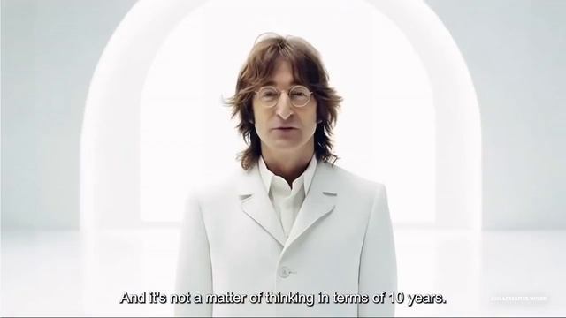 Bizarre John Lennon AI Video From Twitter