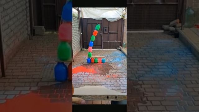 бью бутылки по лестнице, РЕЛАКС для Глаз, и ушей, приятный звук, антистресс смотреть онлайн