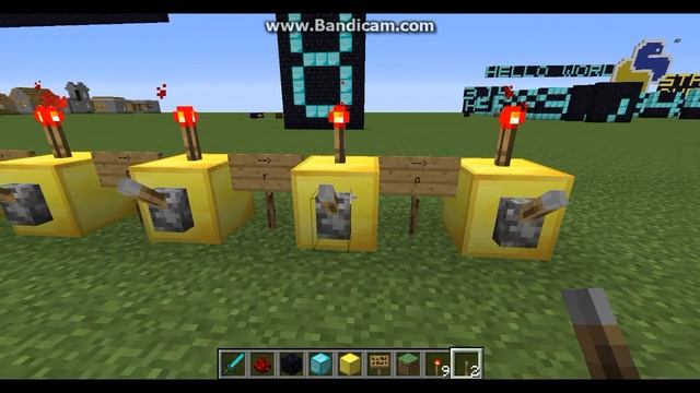 Python powered digital seven segment display inside Minecraft смотреть онлайн