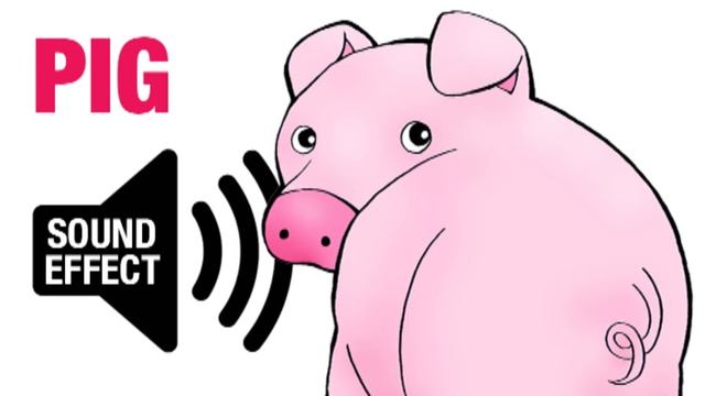 Pig Sound Effect - Oink смотреть онлайн