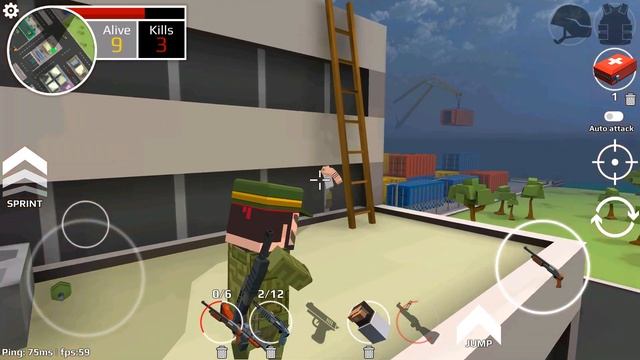 URB: Last Pixels Battle Royale - Minigun + M202 (Rocket Machine) смотреть онлайн