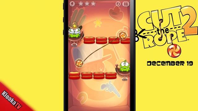 Cut The Rope Time Travel 8-7 Wild West Walkthrough (3 Stars) смотреть онлайн