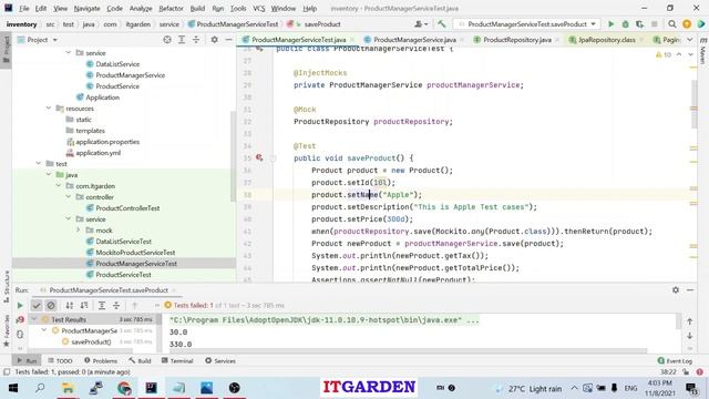 @InjectMocks @Mock- Testing Spring Boot Service Layer excluding DAO Layer SESSION 37 смотреть онлайн