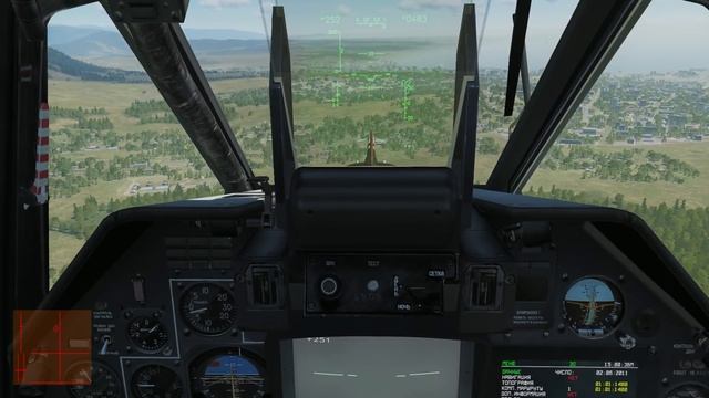 DCS World 2.5 | Ка-50 | Базовые манёвры (висение, виражи, боевой разворот) смотреть онлайн