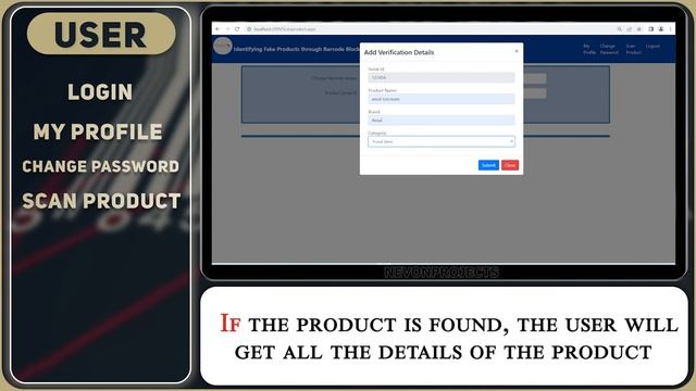 Fake Product Identifier Software System using Barcode | Blockchain Projects смотреть онлайн