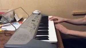 И.С.Бах Токката и фуга ре минор (на синтезаторе)