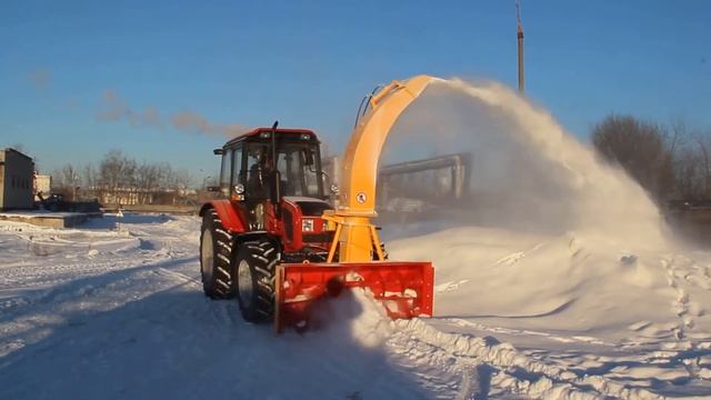 Шнекороторный снегоочиститель ФРС 200М смотреть онлайн