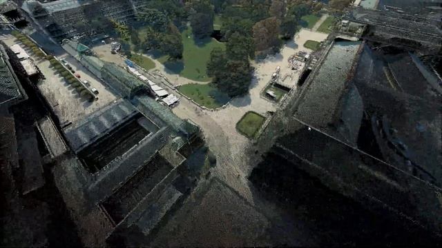 Progressive Rendering (no LOD), Vienna Point Cloud, 121M Points смотреть онлайн