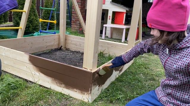 Как сделать детскую площадку для дачи своими руками? Вика Ника Шоу смотреть онлайн