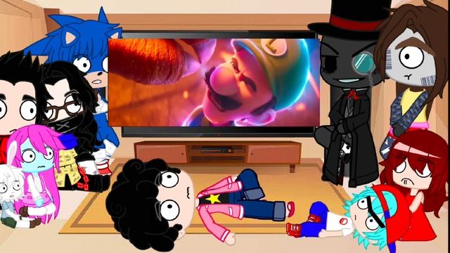 Mr. MJ (Me), Pibby and others react to another Mario movie trailer смотреть онлайн