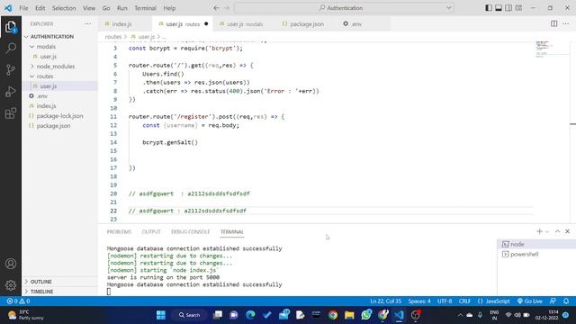 Node JS (Express JS) | Authentication | LogIn and Register | Explained in Tamil. смотреть онлайн