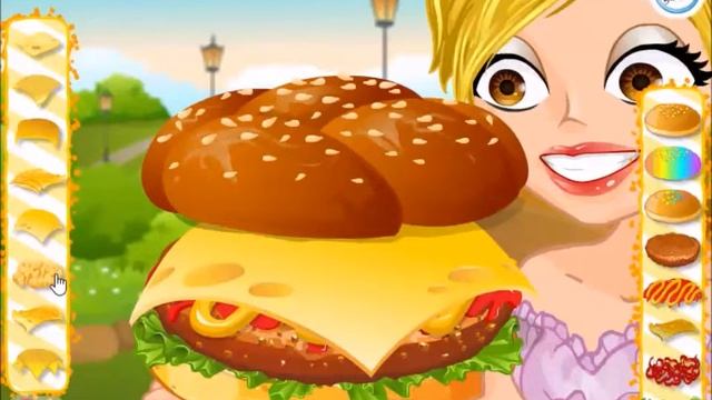 Cheeseburger Madness- Fun Online Cooking Games for Girls Kids Teens смотреть онлайн