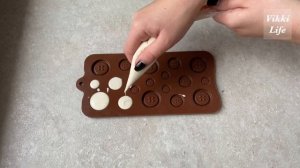 Шоколадные фигурки в силиконовой форме | Темперирование шоколада