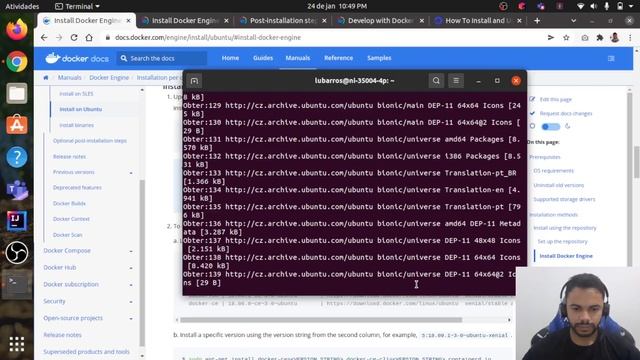 Linux Ubuntu Instalando a IDE IntelliJ e o Docker смотреть онлайн