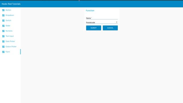 Node-Red: Dashboard Form смотреть онлайн