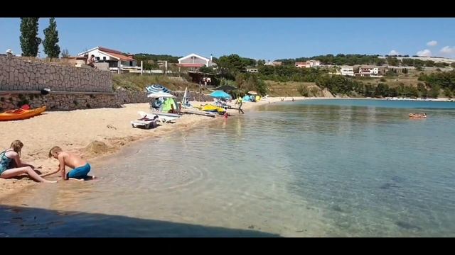 Pláže Na Ostrově Pag, Chorvatsko 2020