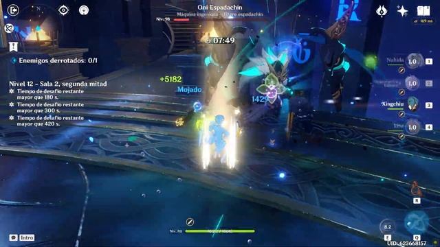 ( 3.2 ) EM Lisa + Nahida (Both Sides) - Spiral Abyss Floor 12 (Full Stars) | Genshin Impact