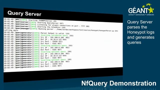 GEANT NfQuery Demo смотреть онлайн