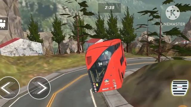 Risky Road Hilly Bus Driver | bus driver risky Road | car gumes 12 смотреть онлайн