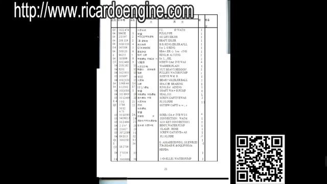 Cummins NTA855 -G diesel engine parts catalog смотреть онлайн