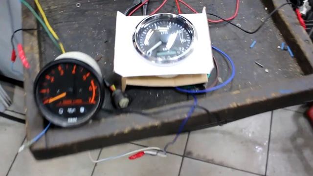 Настройка тахометра KUS