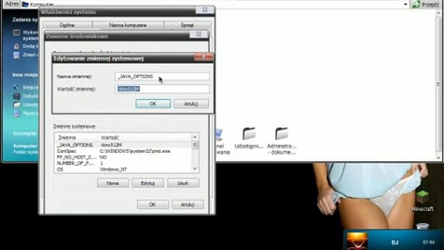 Poradnik 2- Jak naprawić Błąd Error: Could not create jave virtual Machine w Minecraft. смотреть онлайн
