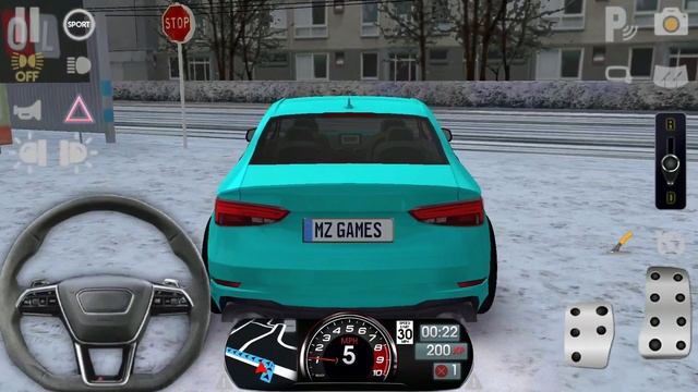 2020 Audi A3 Sedan | Driving School Sim | Moscow Level 4,5 | Android Gameplay смотреть онлайн