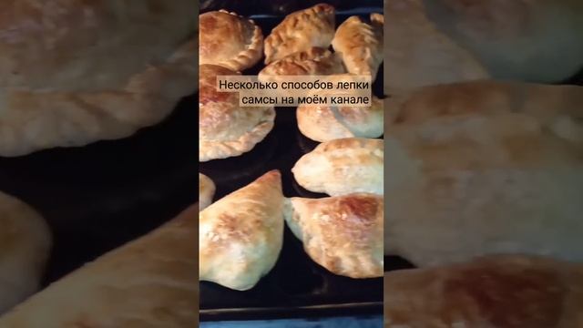 Поддержите мой канал❤️ Несколько способов лепки самсы смотреть онлайн