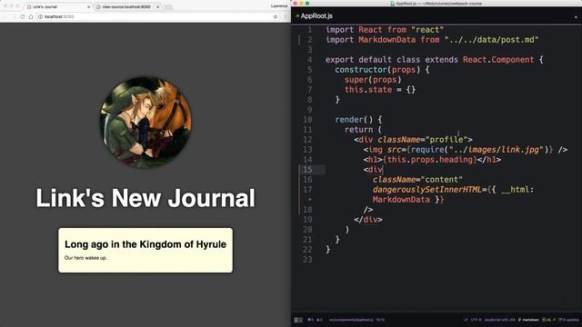 Webpack - Ep. 24 - Parsing Markdown for and Meta Data смотреть онлайн