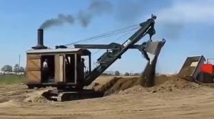 Паровой экскаватор погрузчик Tractor Loader