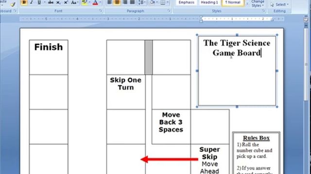 Microsoft Word Game Boards for Teachers смотреть онлайн