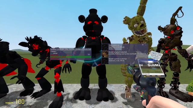ALL FNAF SECURITY BREACH AMALGAMATIONS VS ALL HUGGY WUGGY AMALGAMATIONS In Garry's Mod! смотреть онлайн