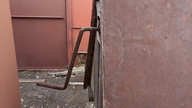Восстановление железного гаража. Часть первая))) Задача переставить гараж. смотреть онлайн