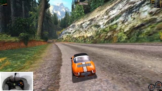 A scenic route of Schwarzwald | Porsche 911s Targa | Need for Speed Porsche Unleashed. смотреть онлайн
