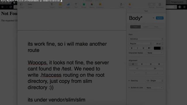 How to Install and Configure Slim Framework with Custom View смотреть онлайн