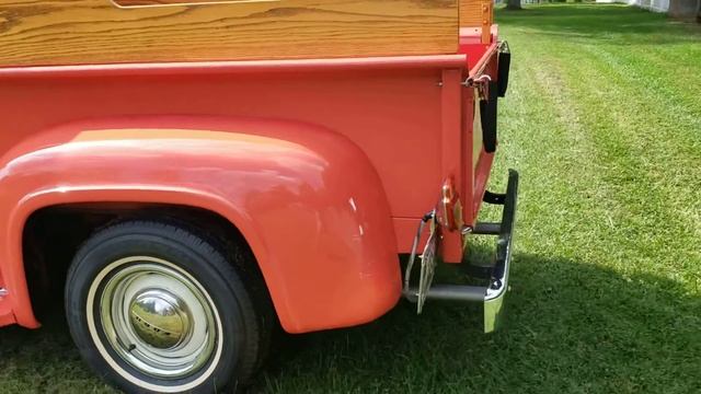 1956 FORD F100 - V8 - BEAUTIFUL CONDITION смотреть онлайн